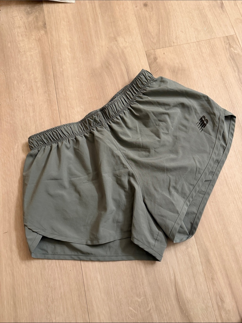 New Balance Men's Olive Athletic Shorts